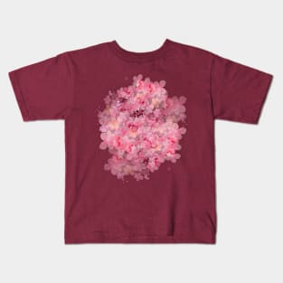 Cherry Blossom Lover Artwork Watercolor Kids T-Shirt